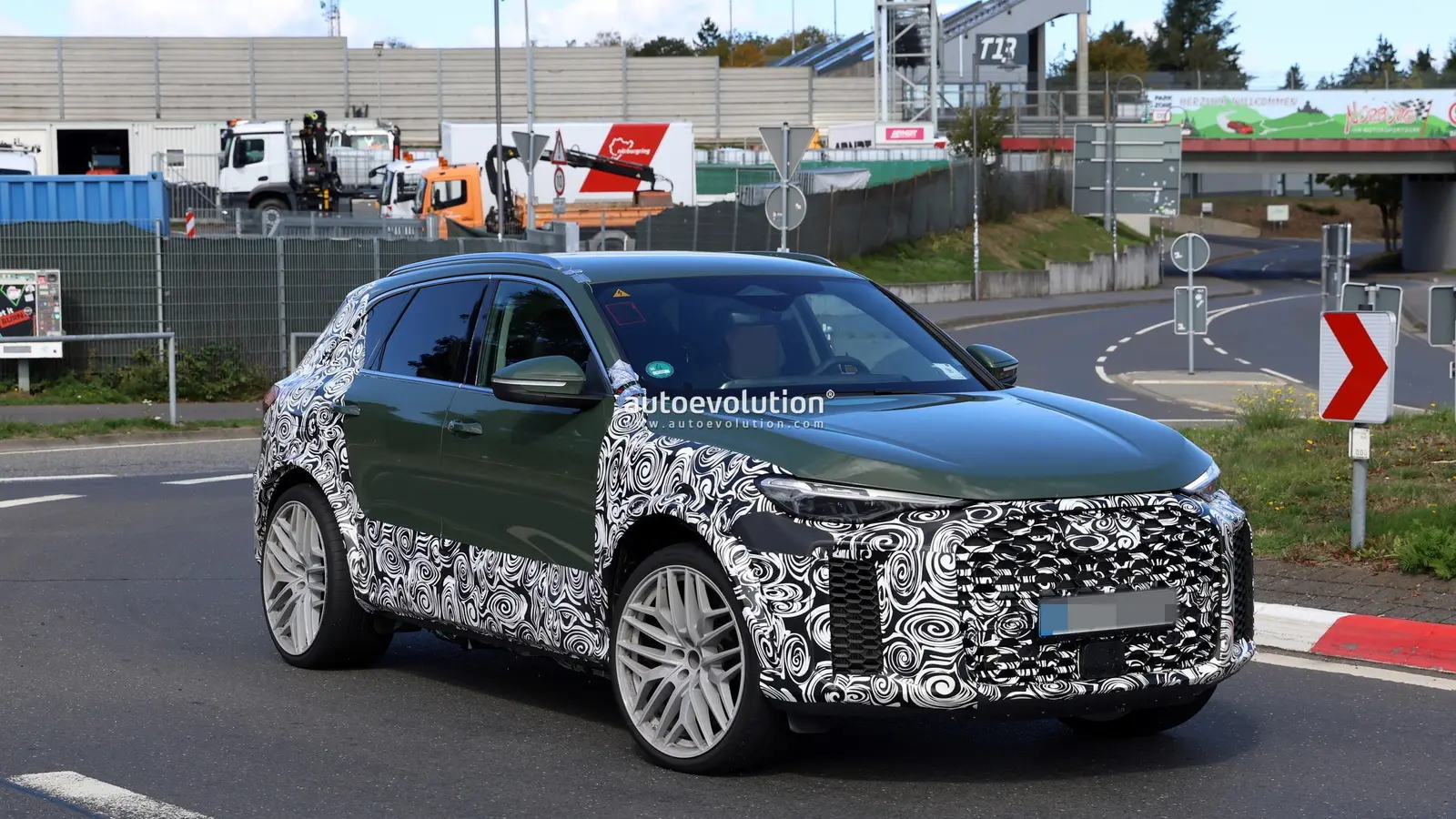 Audi RS Q5 och RS Q5 Sportback fångade i spionbilder