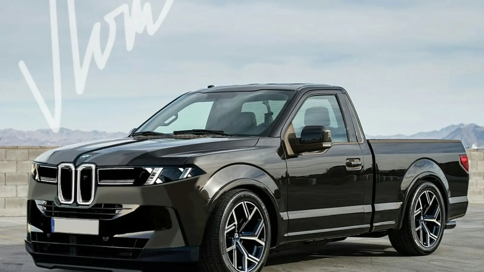 BMW G65 X5-styling applicerad på TX5 M60 sporttruck
