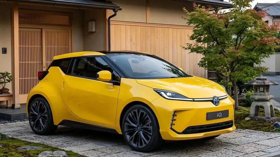 Toyota iQ återuppstått i CGI: 2028 stadsbilskoncept