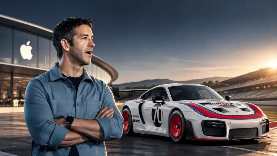 Apple-VD John Ternus äger Porsche 935 och kör på bana