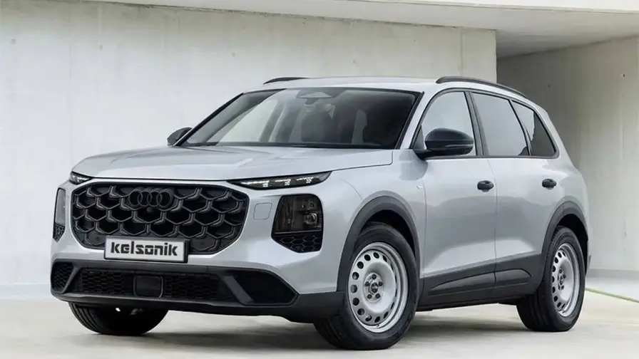 CGI-vision: En avskalad basversion av Audi Q7 2027