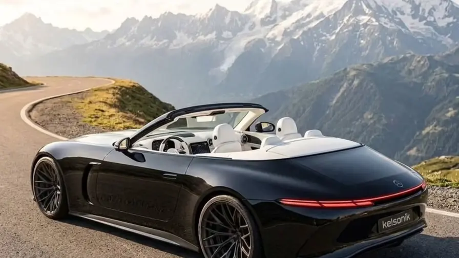 Ny CGI-vision: Mercedes S-Klass Cabriolet som lyxdröm