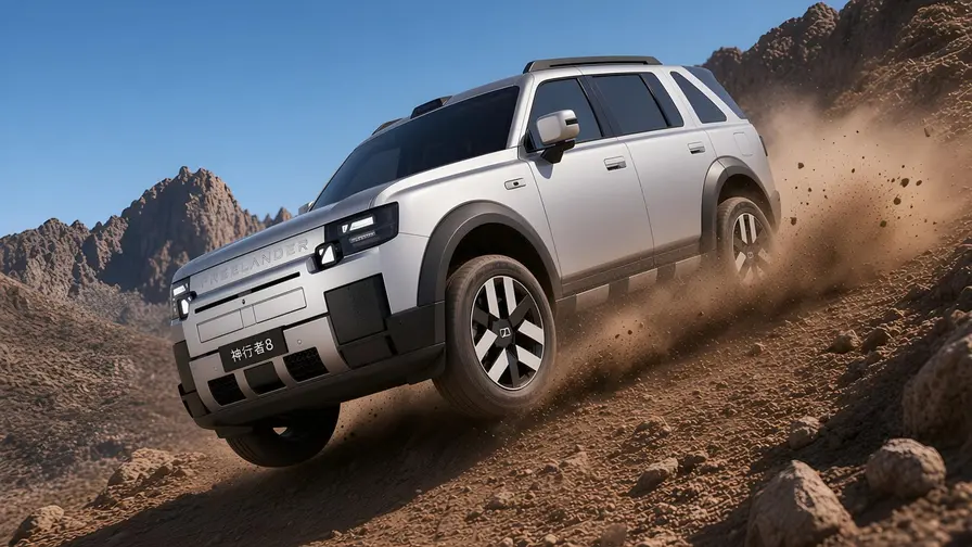 Chery-JLR Freelander 8 satte nytt höjdrekord i Tibet
