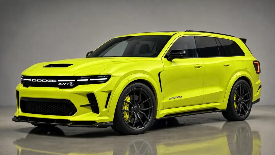 Nya Dodge Durango 2030: Första skisser och tidsplan
