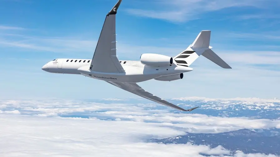 Bombardiers Global 8000 får strategisk tillgång till LCY