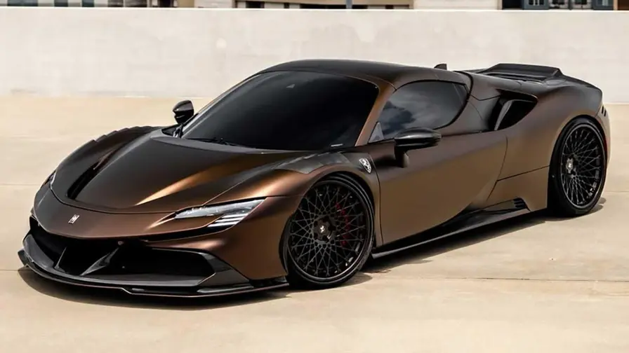 Ferrari SF90 Spider RS Edition med 1 100 hk effekt