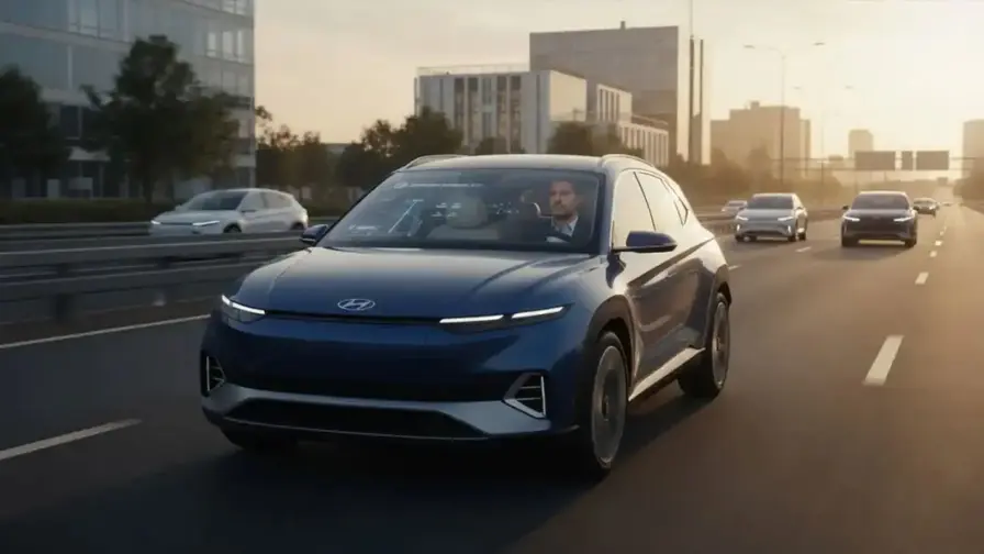 Hyundai planerar egna självkörande bilar 2029 med Nvidia