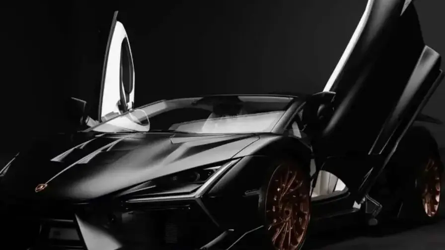 Venom Black visar Voltoro V1: svart widebody för Revuelto