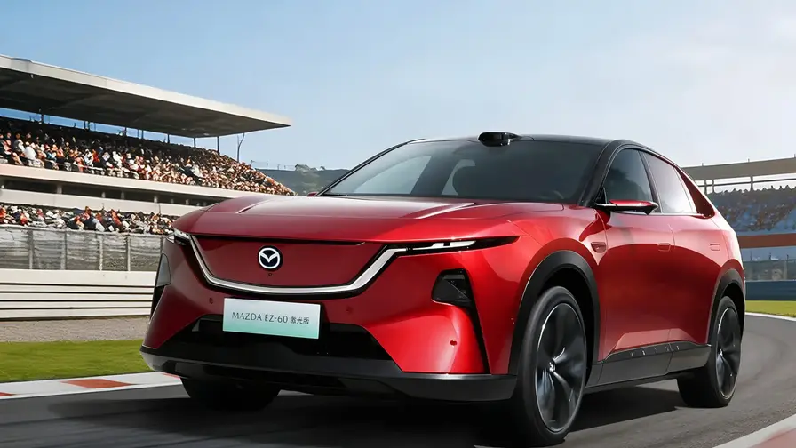 Mazda CX-6e i Kina: LiDAR, förarassistans och räckvidd