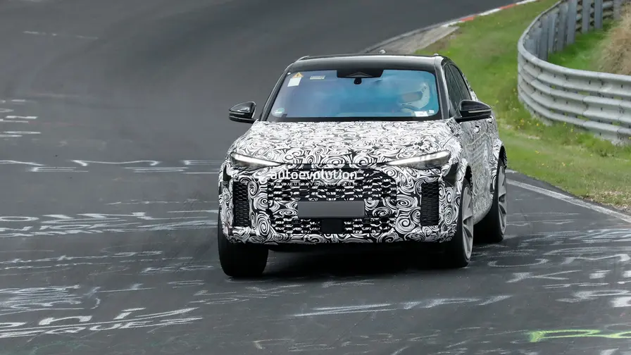 Ny Audi RS Q5 Sportback spionbild med RS5 PHEV-drivlina