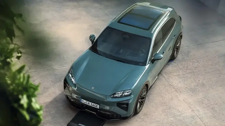 Porsche lanserar trådlös laddning för Cayenne Electric