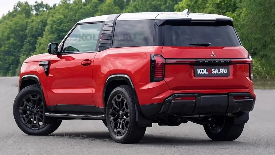 Mitsubishi återupplivar Pajero som femdörrars SUV-familj 2027