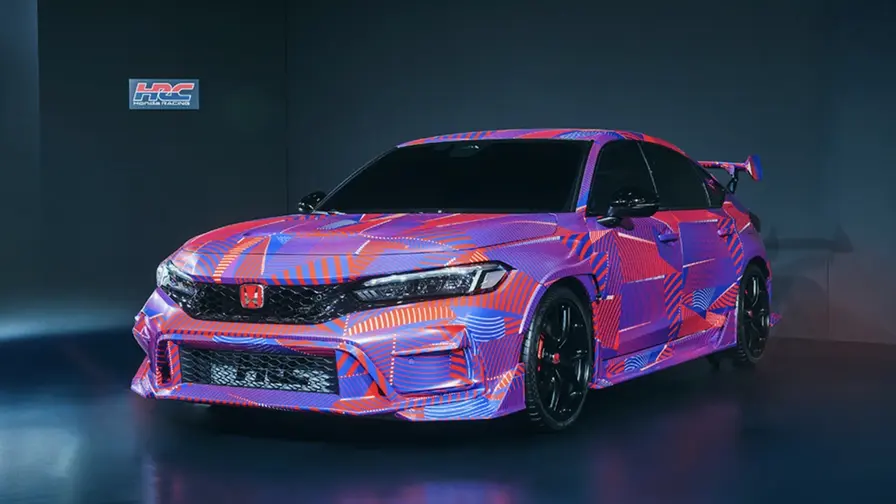 Honda Civic Type R HRC: högpresterande modell väntas 2027