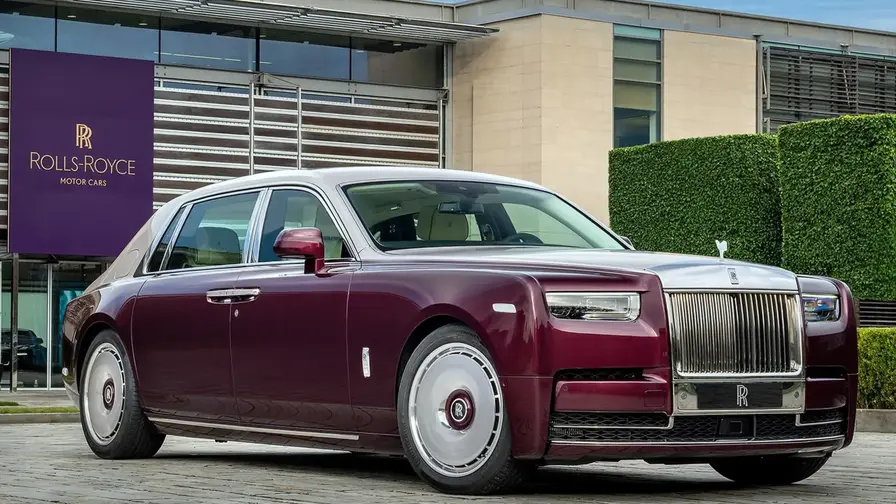 Rolls-Royce Phantom Hummingbird med abaloneinlägg och konst