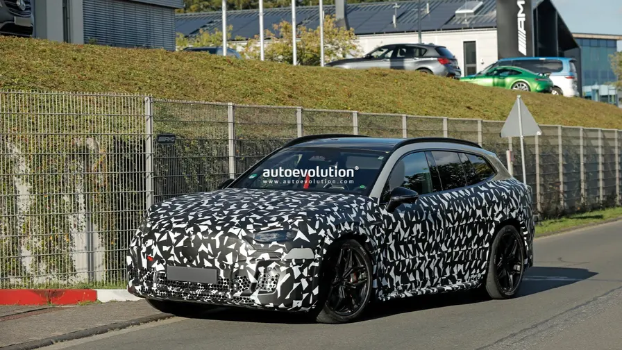 Spionbilder: Mercedes-AMG GT SUV ser produktionsklar ut