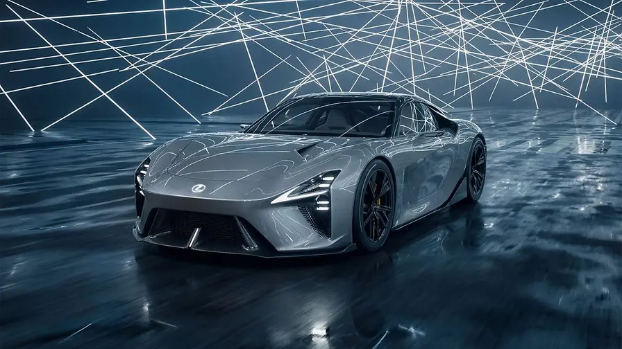 Ny eldriven Lexus LFA: spionbilder och uppgifter 2027