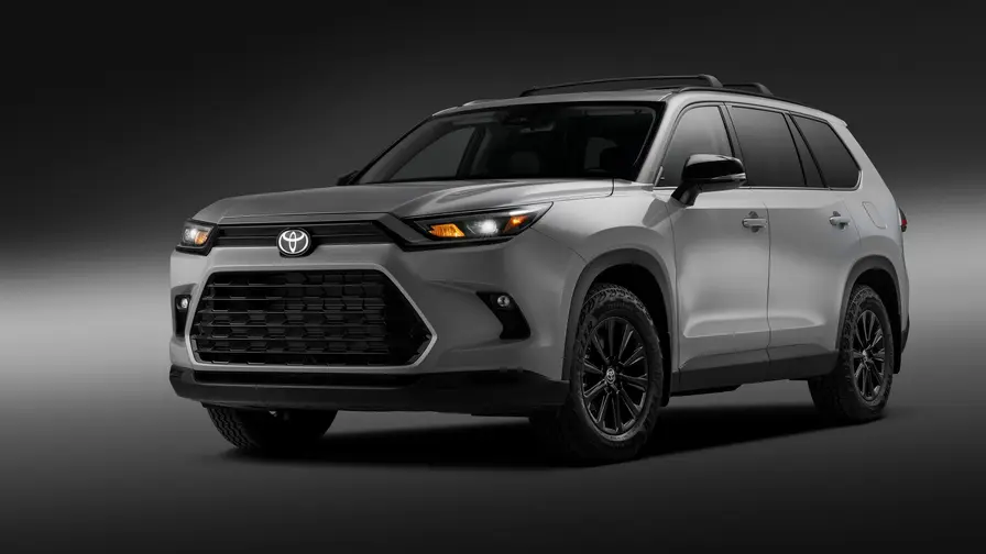 2027 Toyota Grand Highlander Woodland-utgåvan i hybrid