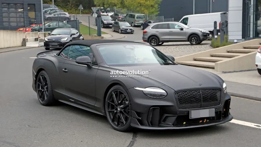 2028 Bentley Supersports Cabriolet: Spionbilder och fakta