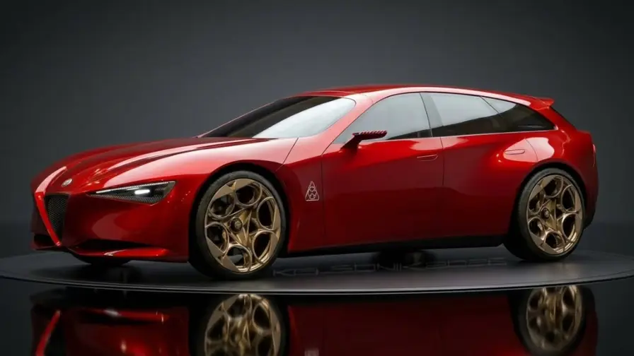 Alfa Romeo Cuorerosso inspirerar ny Giulia Sportwagon