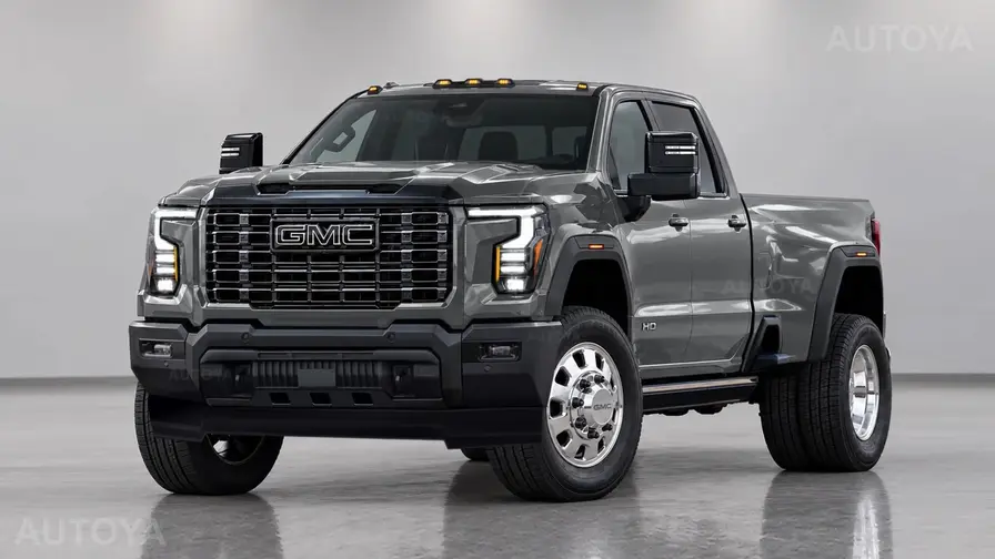 Inofficiella CGI-renderingar föreställer nya GMC Sierra HD