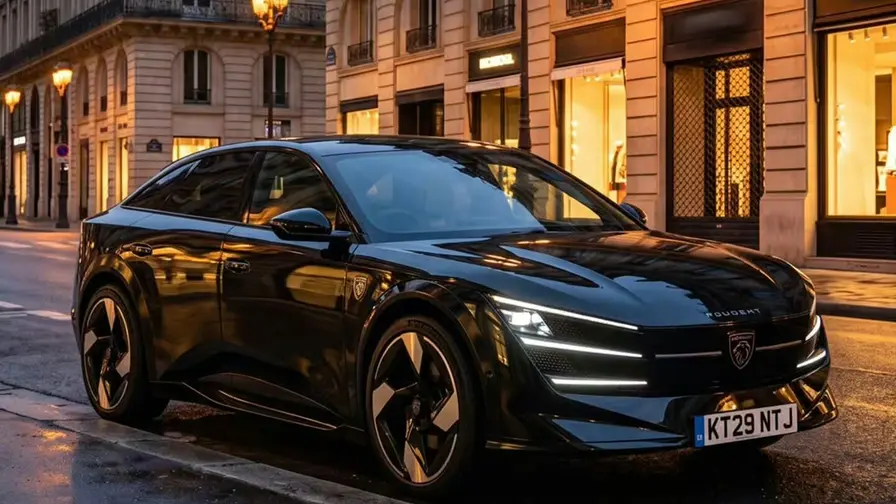 Peugeot 308 fjärde generationen i virtuell fastback-design