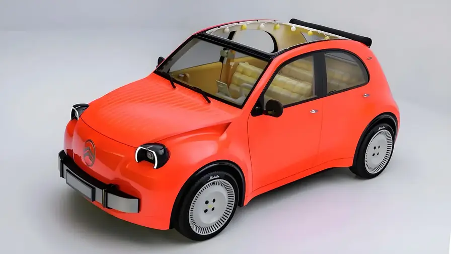 Citroën 2CV återvänder som fyradörrig elbil 2028 i Europa