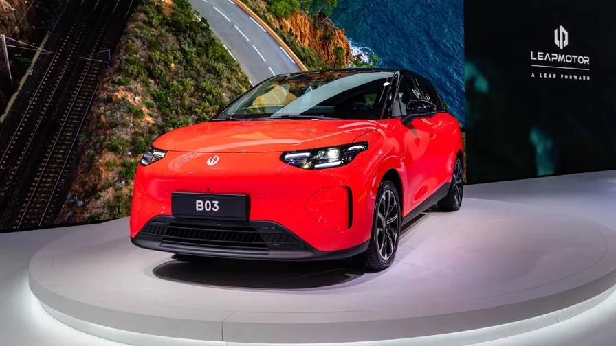Leapmotor B03: Kompakt elhatchback till Storbritannien