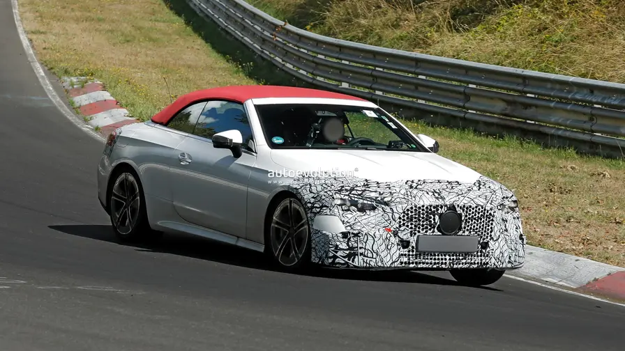 Mercedes CLE Cabriolet uppdateras med facelift 2028