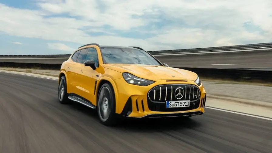 Mercedes-AMG avslöjar första egenbyggda elektriska SUV