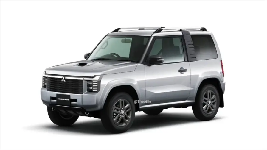 Mitsubishi förbereder två mindre Pajero-modeller för Japan