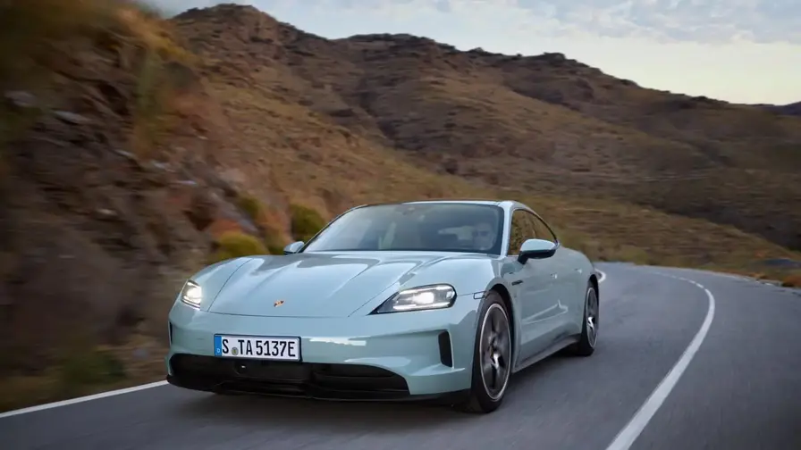 Porsche Taycan: Tvåväxlad växellåda för snabb acceleration