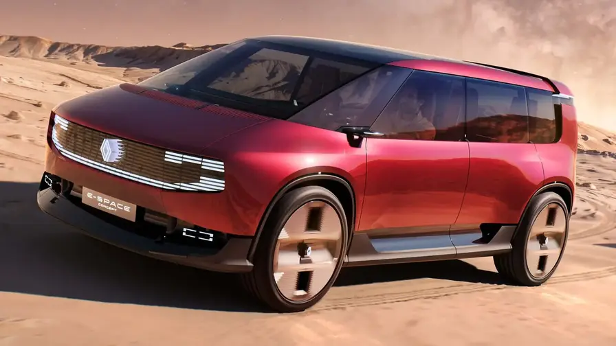 Renault visar E-Space-konceptet på Paris Motor Show 2026