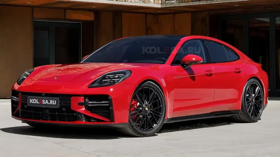 2028 Porsche Panamera: renderingar visar nya designen