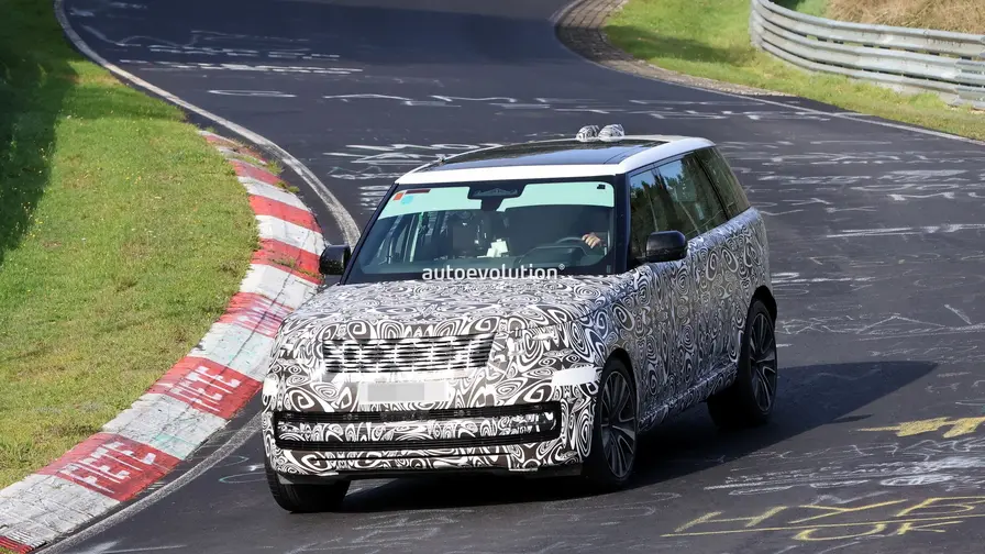 Femte generationens Range Rover får facelift 2028: uppdatering